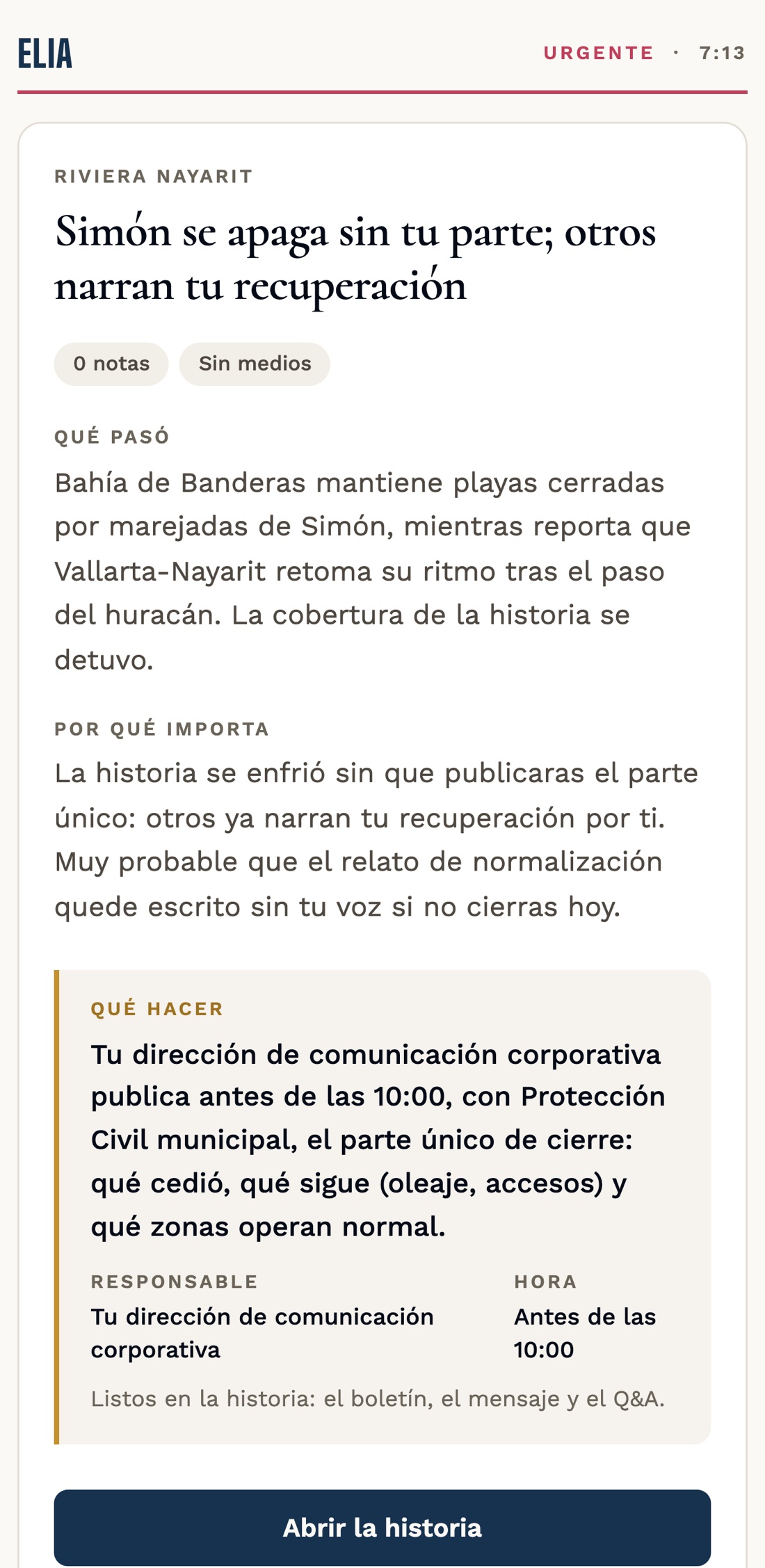 Alerta urgente de Riviera Nayarit: «Simón se apaga sin tu parte; otros narran tu recuperación», con qué pasó, por qué importa y qué hacer antes de las 10:00.