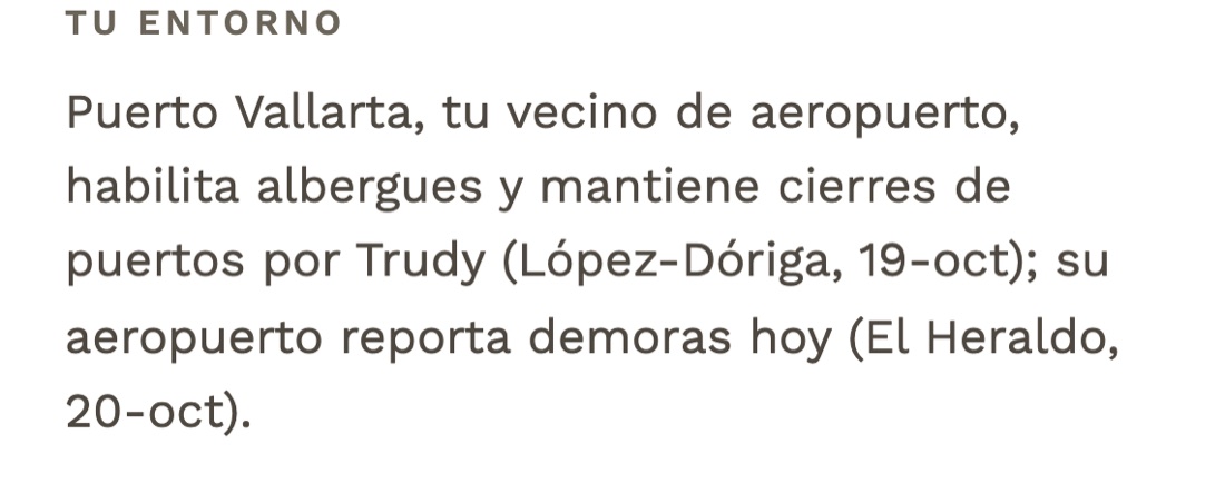Tu entorno: Puerto Vallarta, tu vecino de aeropuerto, habilita albergues y mantiene cierres de puertos.